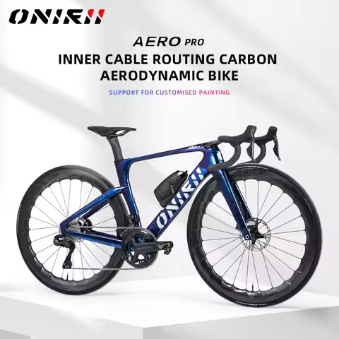 ONIRII AERO PRO Carbon Road Bike with Electronic Groupset 8170 7170 Di2 Handlebar Hydraulic Disc Bra