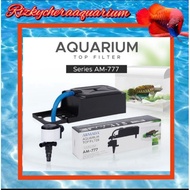 MESIN Top Aquarium filter package AM-777 Empty Box medium hose and machine