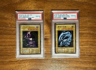  遊戲王 [ PSA 10］(極罕) 黑魔導 + 青眼白龍 不銹鋼 鋼卡 Stainless Steel 評分卡 鑑定卡 BGS 20週年限定禮盒 20TH ANNIVERSARY DUELIST B