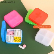 AA Mini Pill Box Travel Pill Box Pill Storage Box Portable Daily Cross Pill Box Medicine Storage Box Plastic SG