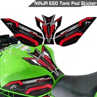 Motorcycle Thick Frosted Fuel Tank Side Pad Protector Sticker Set Decals Waterproof For For Z650 Z 6