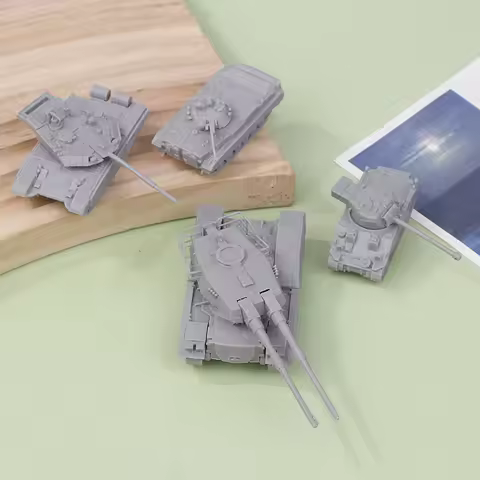 1/144 Scale South African Wheeled Tank Rooikat MODEL KIT AHS Krab 155mm Howitzer AMX-13 Light Tanks 