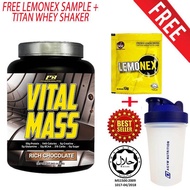 Mass Gainer Halal – Vital Mass 2kg/4.41lbs 0g Sugar with Whey Isolate & Tribulus – Fast Weight and L