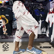 Harem Pants Men's and Women's Casual Harem Pants with Fullprint Blossom Pattern