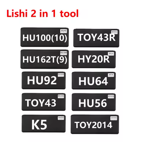 Lishi 2-in-1 HU100(10) TOY43R HU162T(9) HY20R HU92 HU64 TOY43 HU56 K5 TOY2014 For Hyundai Kia For To
