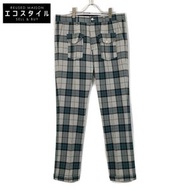 Uno Piu Uno Uguale Tre [Excellent Condition] GOLF G.LONG PANTS BUSH Check Slacks/V [Pre-owned]
