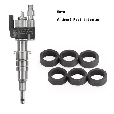 Artudatech 6PCS Fuel Injectors Repair Seals Fit For BMW 135 335 535 550 650i 740i 750i X5 X6 Car Acc
