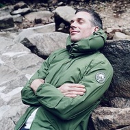 AirOgo｜Ultralight Pilloon 多用途內附頸枕旅行外套 (男款) - 橄欖綠