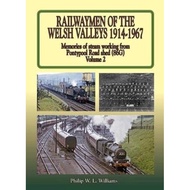 [100% Original Books] - Railwaymen of the Welsh Valleys Vol 2 by Phil Williams (UK edition, hardcove