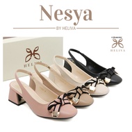 HELIVA NESYA Women's High Heels Accessories Gold Ribbon Sling Back Sole 6cm HV8200