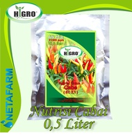 HiGRO - Nutrisi Hidroponik AB Mix CABAI 05 liter