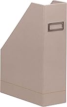 Rhodia 194545C - Standing folder 10x25x31cm, elegant imitation leather, for newspapers and documents