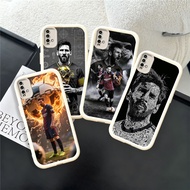 WC7 Football Messi Casing for hp Plating Xiaomi Redmi poco Note A3X NFC A2 C61 13T 10T M5S A3 11SE A