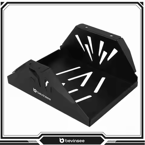 Aluminum Battery Hold Down Tray Box Mount For Optima Group 34 Battery Blue/Red/Yellow Top Battery 34