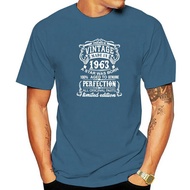Made Vintage In 1963 T-Shirts Men Fashion T Shirts Short Sleeve 59 Years Old 59th Birthday Gift Tshi