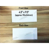 9.5" X 4.5" ENVELOPE 500PCS