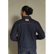 Lea Jaket Dark Original Indigo Denim Jacket Lea Dongker Ufairahh