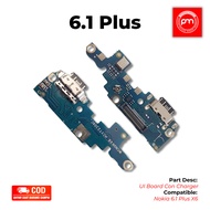 UI Board Connector Charger Nokia 6.1 Plus X6
