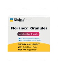 Rising Pharma - Floranex Granules - Lactobacillus Granules Probiotic Dietary Supplements - 12 Packet