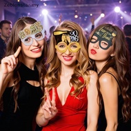 【Star】 2026 New Year ck Gold Glasses New Year's Eve Theme Party Decoration Glasses Frame Christmas G