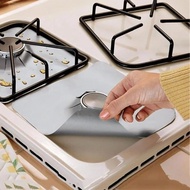 【Shop Now and Save】 1/4pc Kitchen Accessories Cleaning Mat Cooker Cover Stove Protector Cover Gas Stove Reusable Gas Range Stove Burner Protector