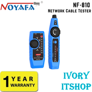 NOYAFA NF-810 ชุดทดสอบสายเคเบิลเครือข่าย พร้อมไฟ LED สําหรับ RJ11 RJ45 CAT5 CAT6 LAN