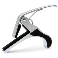 [Enxin Musical Instruments] Ukulele Electric Guitar Acoustic Big Hand Grip Front Clip Metal Capo Accessories Silver