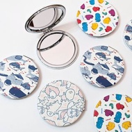 //新品//隨身圓鏡 化妝鏡 雙面小圓鏡