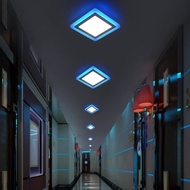 LED Surface & Downlight Ceiling Light Round/Square 3 Colour Step