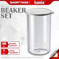 BAMIX Beaker 400ml with Lid Original Accessory Made in Switzerland Storage Container Hand Blender Sm