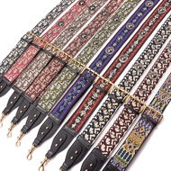 MHS-F-15 Wide Bag Strap Adjustable Canvas Shoulder Strap Shoulder Crossbody Cowhide Bag Accessories