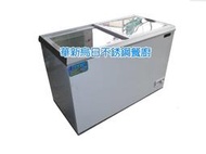 全新 瑞興4尺3對拉式冰櫃 玻璃冰櫃 4.3尺冷凍櫃 對拉冷凍冰櫃冰箱 台灣製造 台中市免運費