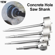 YEW Hole Saw Set Carbide Tip For Metal Alloy Concrete SDS Plus Hole Cutter Cement Wall Hole Saw