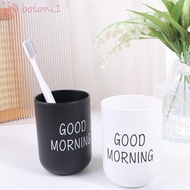 [COD] Good Morning Cup Organizer Cup Kitchen Travel Nordic Style Drinkware Storage Toothbrush Holder