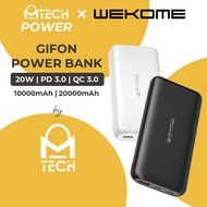 MTech Power X Proda Gifon Lite 20W Battery Portable Powerbank Fast Charge Charging 10000mAh 20000mAh 充电宝 Light Weight Slim Power Bank Mini