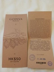 Godiva $50 coupon x 2