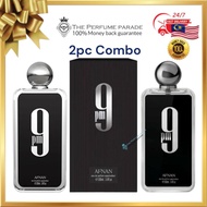 [2pcs Combo]100% Genuine Perfume Afnan 9pm Eau De Parfum 100ml By Afnan Fragrance For Men [Rej]