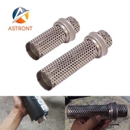 Astront 51mm Inlet Universal DB Killer Silencer Motorcycle Exhaust Muffler Pipe DB Killer Silencer