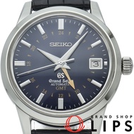 精工 Grand Seiko 機械 GMT 39mm 十週年限量版（全球限量 1000 枚） Grand Seiko SBGM031/9S66-00D0，含錶盒、保固卡、維修證書、不鏽鋼/皮錶帶，男士