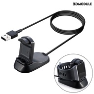 DL-Wireless Charging Dock Charger Stand Cradle Holder for Fitbit Ionic Smart Watch