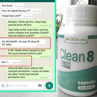 1 Bottle Clean 8 - Free Postage