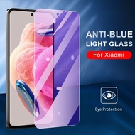 9H Anti Blue Tempered Glass Screen Protector For Xiaomi Redmi Note 14 13 12 11 10 9 8 Pro 15C 14C 13