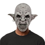 Halloween Dress Up Haunted House Biochemical Anti-gas Mask Horror Latex Props Goblin Headgear Alien 