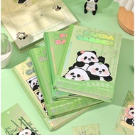 ATTRACT Aesthetic Panda Notebook Memo Diary Planner Agenda Organizer Diary Notebook Portable Taking Notes B6 Notebook School Supplies