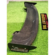 1 carbon fiber js gt wing js for honda jazz gd ge gk add on upgrade performance look brand new set j