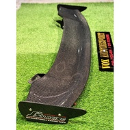 carbon fiber js gt wing js for honda jazz gd ge gk add on upgrade performance look brand new set jb