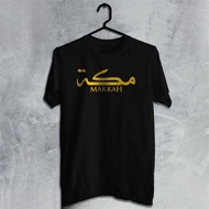 Makkah distro T-Shirt/Makkah Distro T-Shirt/Makkah Arabian Short Sleeve Simple All-Match Unisex Univ