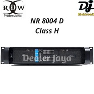 Power Amplifier RDW NR 8004 D / NR 8004D Class H - 4 channel