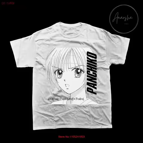 Panchiko T shirt Merchandise vintage Washed Versatile Unisex streetwear Casual Top For Everyday Wear