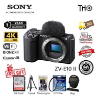Sony ZV-E10 II ZVE10II ZVE10 II Mirrorless Camera with 16-50mm II Lens 4k60 26MP ( 1Year Warranty )